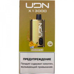 Электронная сигарета UDN X 13000 Ледяной Банан