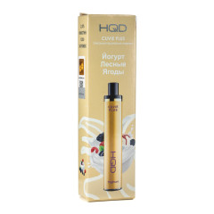Электронная сигарета HQD Cuvie Plus 1200 (Йогурт лесные ягоды)