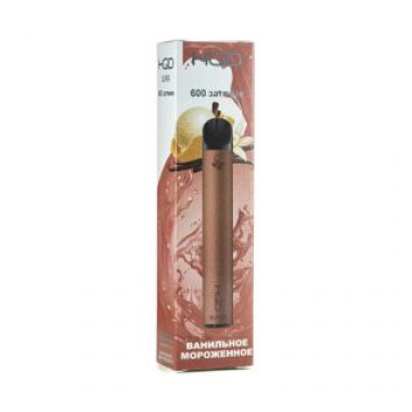 Электронная сигарета HQD Super 600 (Ванильное Мороженое)