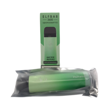 ELF BAR 3600 Кислое яблоко