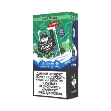 HUSKY AIRMAX 2.0 15000 Strong Ледяной микс киви клубники мяты