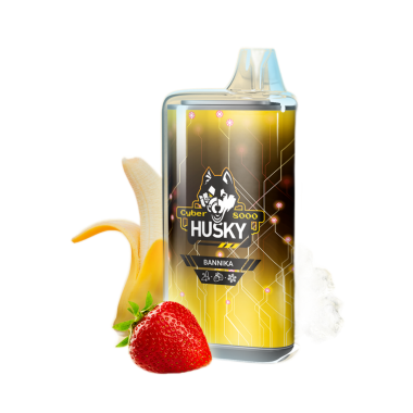HUSKY CYBER NEW 8000 Банан клубника лед