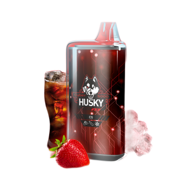 HUSKY CYBER NEW 8000 Сладкая клубника кола лёд