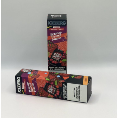 ICEBERG XXL Доктор Пеппер Вишня (6000 затяжек)