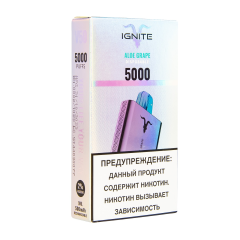 IGNITE Aloe Grape V2 (5000 затяжек)