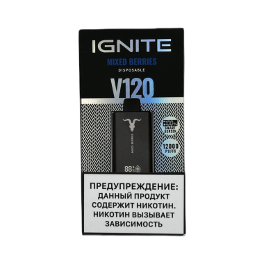 IGNITE V 120 12000 Ягодный микс