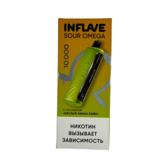 INFLAVE SOUR OMEGA 10000 Кислый лимон лайм