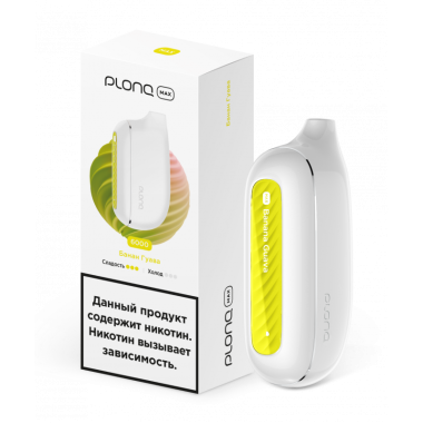 Plonq MAX 6000 Банан, Гуава