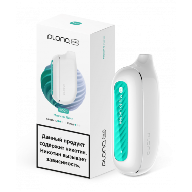 Plonq MAX 6000 Мохито, Личи