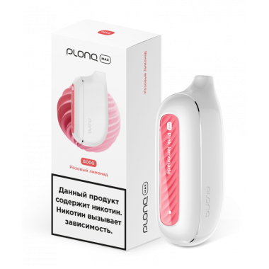 Plonq MAX 6000 Розовый Лимонад Plonq MAX 6000 Розовый Лимонад