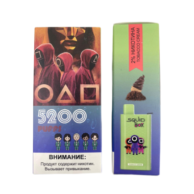 R AND M Squid Box 5200 Кремовый табак